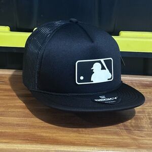 MLB SnapBack Hats Black foam Trucker Hat